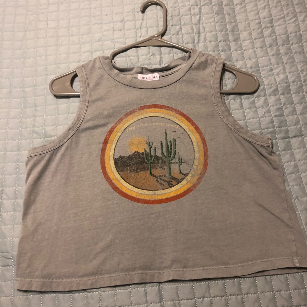 Tilly’s cropped tank top